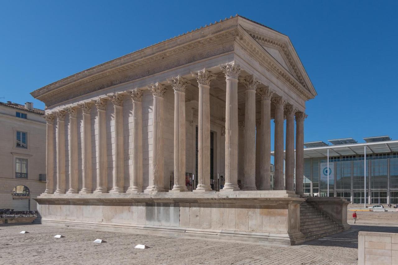 "Le Paisible" Clim Et Jardin En Centre Ville Nîmes Eksteriør bilde